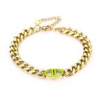 Goodlife Bracelet Gold/Green
