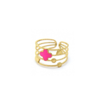 Clover Ring Pink
