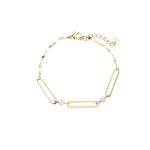 Dazzling Chain Bracelet Gold