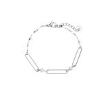 Dazzling Chain Bracelet Silver