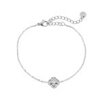 Silver Clover Bracelet