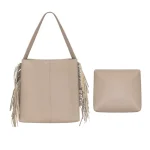 Fringe Bag Beige