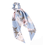 Flower Scrunchie Blue