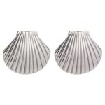 Seashell Earrings Silver