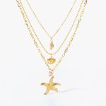 Starfish Layer Necklace